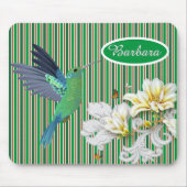 Gepersonaliseerd vogel in de zomer muismat (Voorkant)