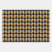 Gepersonaliseerd vogelkarton bier inpakpapier vel (Voorkant 2)