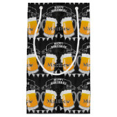 Gepersonaliseerd vogelkarton bier klein cadeauzakje (Voorkant)