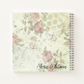 Gepersonaliseerd  vogeltrekkend Notitieboek (Achterkant)