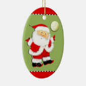 gepersonaliseerd volleybal keramisch ornament (Rechts)