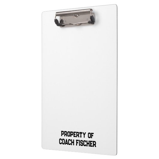 Gepersonaliseerd volleybalklembord klembord (Links)