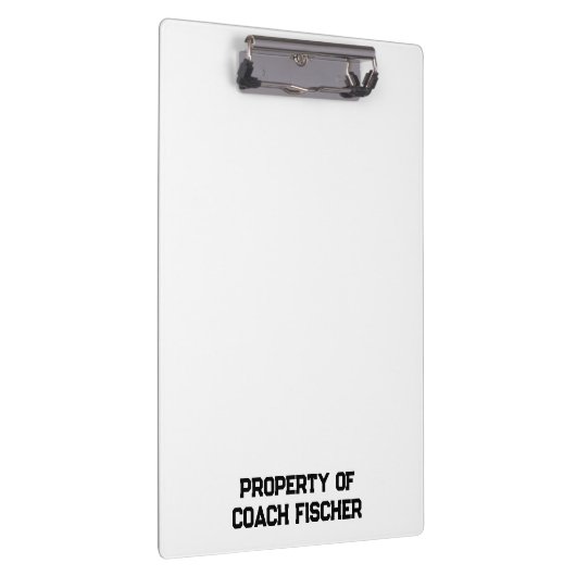 Gepersonaliseerd volleybalklembord klembord (Rechts)