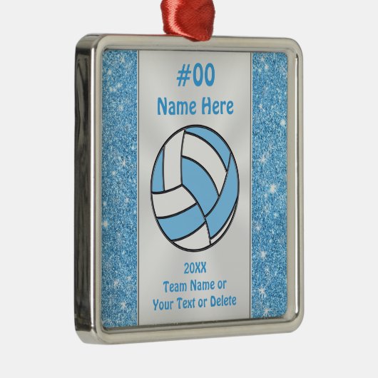 Gepersonaliseerd, Volleybalspeler Ornament (Rechts)