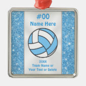 Gepersonaliseerd, Volleybalspeler Ornament (Voorkant)
