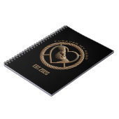 Gepersonaliseerd Voor altijd mijn held Ouder-kind- Notitieboek (Linkerzijde)