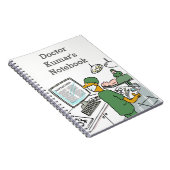 Gepersonaliseerd voor Aziatische artsen Notitieboek (Rechterzijde)