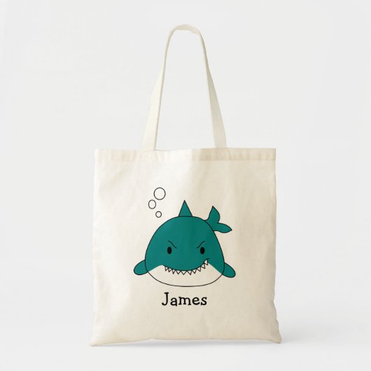 Gepersonaliseerd voor blauwhaai tote bag (Voorkant)