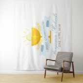 Gepersonaliseerd voor de eerste Heilige Communie Wandkleed (In situ)