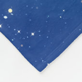 Gepersonaliseerd voor de maan en de rug fleece dek (Hoek)