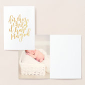 Gepersonaliseerd voor dit kind heb ik Kaart gebede (Display)