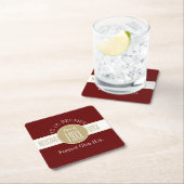 Gepersonaliseerd voor jou!! Klasse Reunion Paper-O Kartonnen Onderzetters (Insitu)