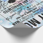 Gepersonaliseerd voor mam, stutt het Cadeau van de Cadeaupapier (Hoek)
