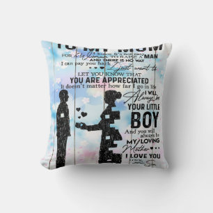 Gepersonaliseerd voor mam, stutt het Cadeau van de Kussen
