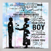 Gepersonaliseerd voor mam, stutt het Cadeau van de Poster (Voorkant)