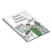 Gepersonaliseerd voor medische professionals notitieboek (Rechterzijde)