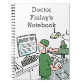 Gepersonaliseerd voor medische professionals notitieboek (Voorkant)