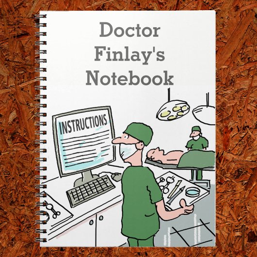 Gepersonaliseerd voor medische professionals notitieboek