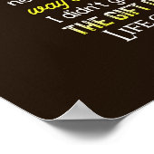 Gepersonaliseerd voor mijn dochter-liefde van mama poster (Hoek)