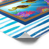 Gepersonaliseerd voor mijn dochter liefde van mama poster (Hoek)