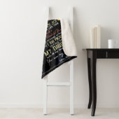 Gepersonaliseerd voor mijn dochter liefde van mama sherpa deken (In situ)