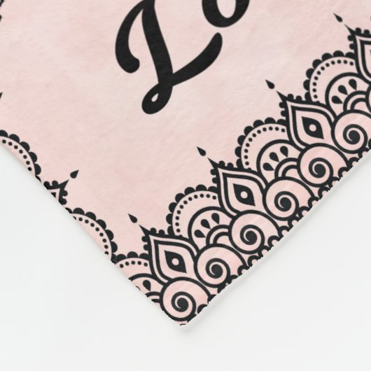 Gepersonaliseerd voor mijn geweldige tante Sunflow Fleece Deken (Hoek)