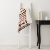 Gepersonaliseerd voor mijn geweldige tante Sunflow Sherpa Deken (In situ)