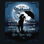 Gepersonaliseerd voor mijn man | Husband Birthday  Foto Afdruk<br><div class="desc">Gepersonaliseerd voor mijn man,  koppel onder Valentijn-cadeaus voor moeders,  gepensioneerde Birthday Gift,  Romantic Husband Gift,  Wedding Jubileum Blanket</div>