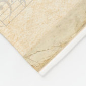 Gepersonaliseerd voor mijn stropdas, vrienden cade fleece deken (Hoek)