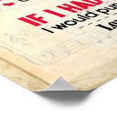 Gepersonaliseerd voor mijn stropdas, vrienden cade poster (Hoek)