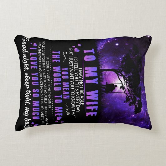 Gepersonaliseerd voor mijn vrouw, brief van echtge accent kussen (Voorkant)