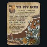 Gepersonaliseerd voor mijn zoon tijger, liefdesbri deurbordjes<br><div class="desc">Op maat gemaakt voor mijn Son Tiger Blanket, </div>