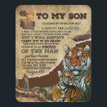Gepersonaliseerd voor mijn zoon tijger, liefdesbri deurbordjes<br><div class="desc">Op maat gemaakt voor mijn Son Tiger Blanket, </div>
