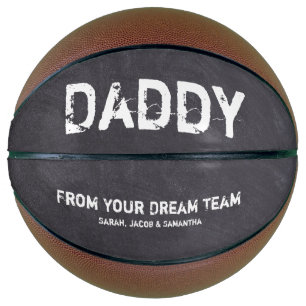 Gepersonaliseerd voor papa, van team mini basketbal