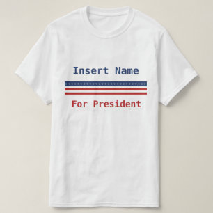 Gepersonaliseerd voor President 2024 T-shirt