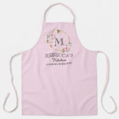 Gepersonaliseerd voor Vrouwen Custom Family Cookin Schort (Voorkant)