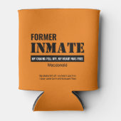 Gepersonaliseerd voormalig INMATE Christelijk Blikjeskoeler (Voorkant)