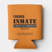 Gepersonaliseerd voormalig INMATE Christelijk Blikjeskoeler (Achterkant)