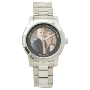 Gepersonaliseerd VOW Vernieuwing Huwelijksjubileum Horloge