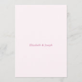 Gepersonaliseerd Vrijgezellenfeest Bingo spel Advieskaart (Achterkant)