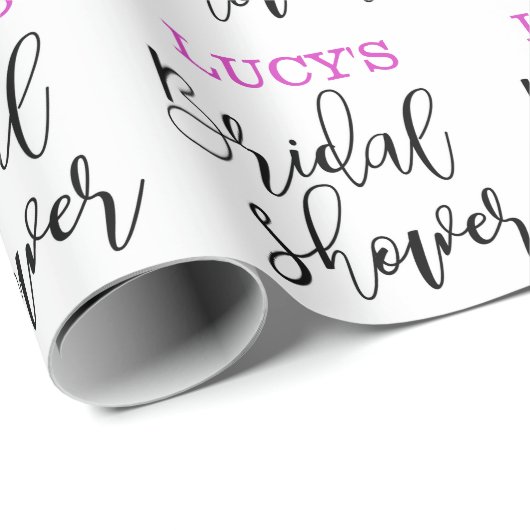 Gepersonaliseerd Vrijgezellenfeest Cadeaupapier (Rol Hoek)