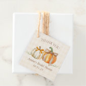 Gepersonaliseerd Vrijgezellenfeest Rustic Autumn B Bedankjes Labels (In situ)