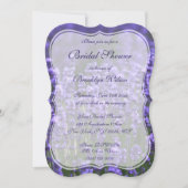 Gepersonaliseerd Vrijgezellenfeest van de Lavender Kaart (Voorkant)