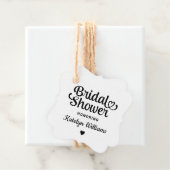 Gepersonaliseerd Vrijgezellenfeest voor zwarte bru Bedankjes Labels (In situ)