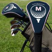 Gepersonaliseerd Vrouwen Monogram Golfheadcover