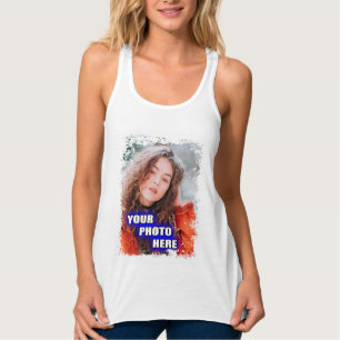 Gepersonaliseerd vrouwen van topkwaliteit, slank tanktop