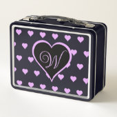 Gepersonaliseerd vuurroze harten (Achterkant)