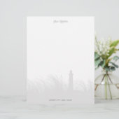 Gepersonaliseerd vuurtoren Shoreline Briefhoofd (Staand voorkant)