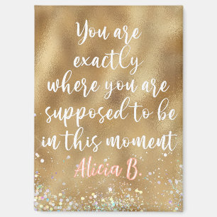 Gepersonaliseerd waar je hoort te zijn magneet