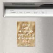 Gepersonaliseerd waar je hoort te zijn magneet (Insitu (Vaatwasser))